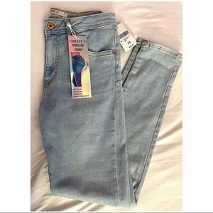 *New* Light Blue Push-up Skinny Jeans